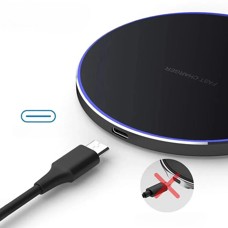 100W Ultra Fast Wireless Charger - Support for iPhone and Samsung