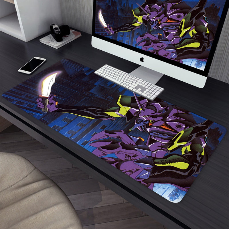 Tapis de Souris de Jeu Anime Evangelion - Confort et Style pour votre Bureau