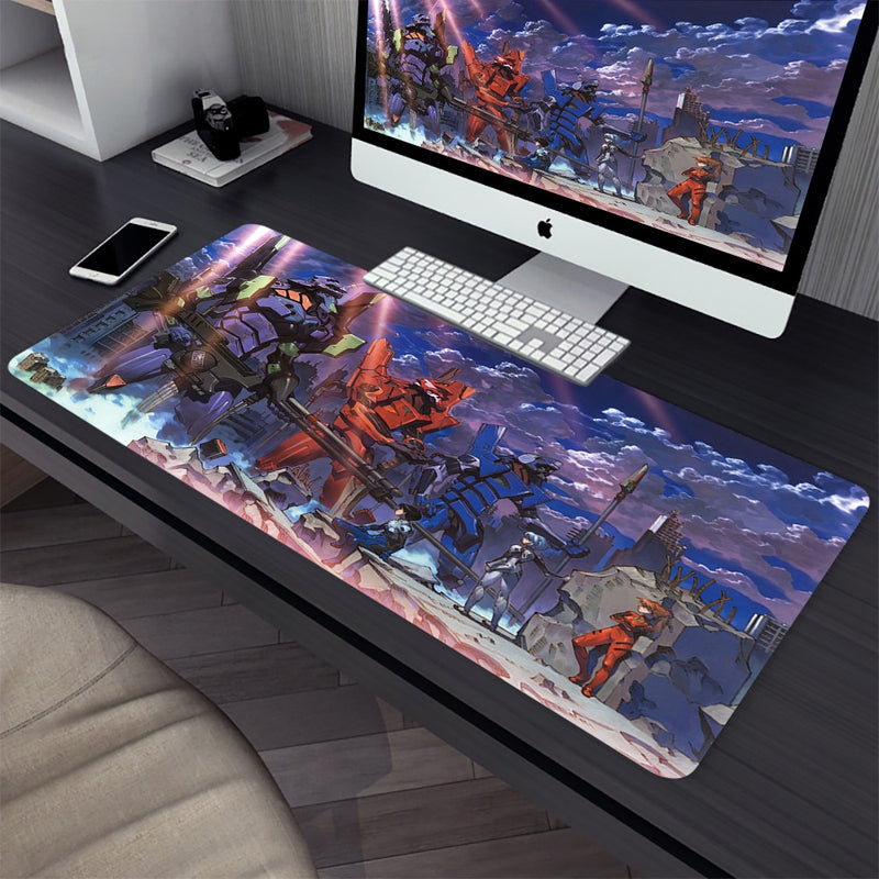 Tapis de Souris de Jeu Anime Evangelion - Confort et Style pour votre Bureau