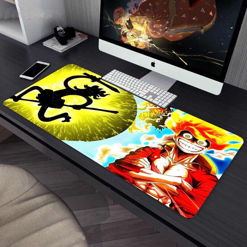 Tapis de souris Luffy : Précision et adhérence pour vos sessions informatiques