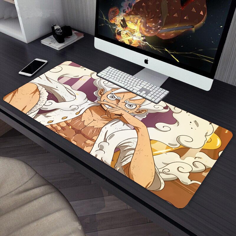 Tapis de souris Luffy : Précision et adhérence pour vos sessions informatiques