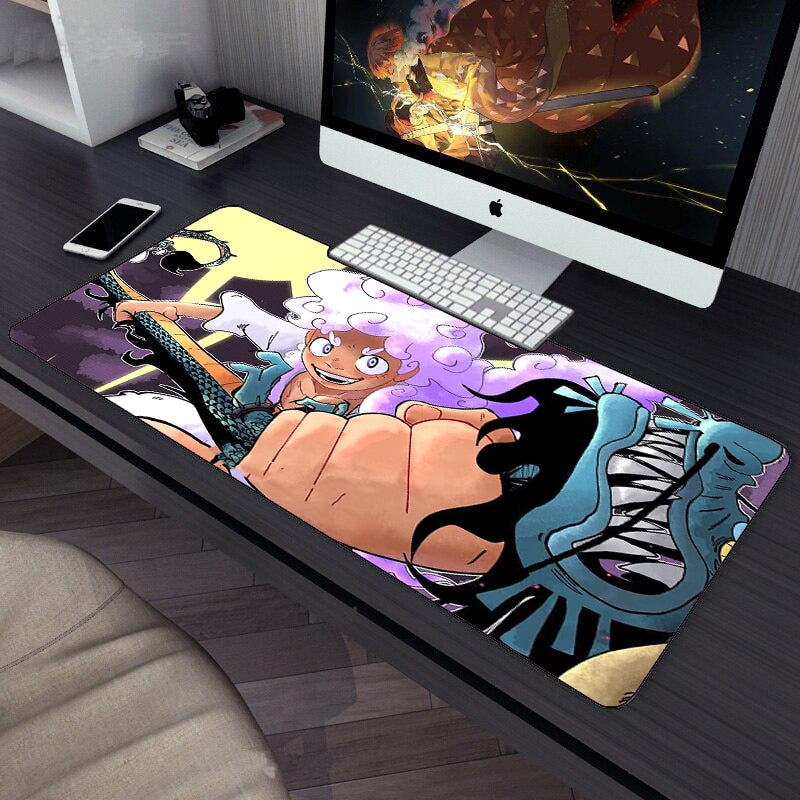 Tapis de souris Luffy : Précision et adhérence pour vos sessions informatiques