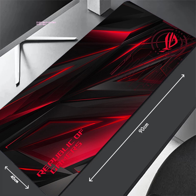 Tapis de souris ASUS pour gamers : grand, en caoutchouc et avec un design incroyable