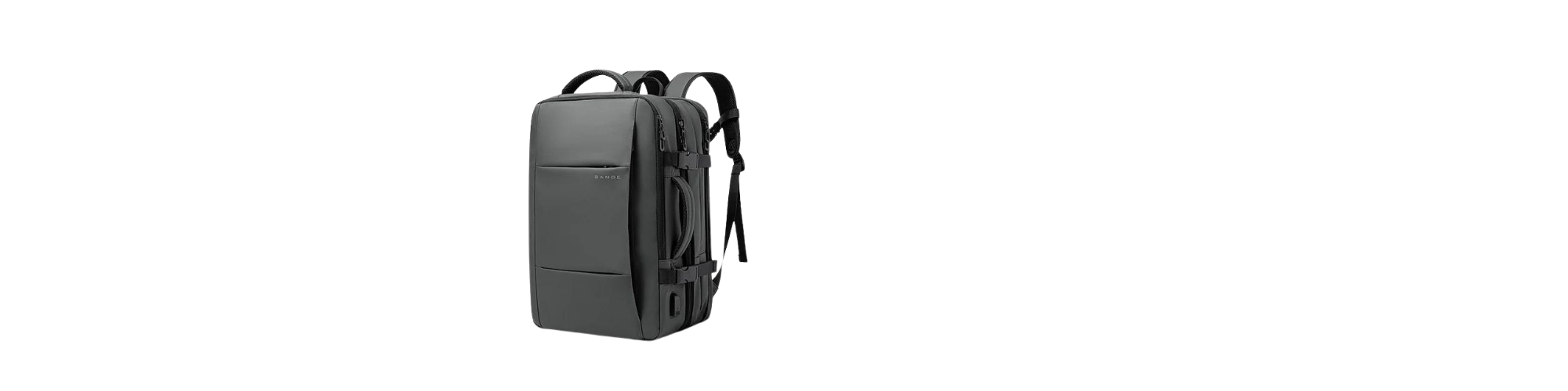  Sac à Dos BANGE Étanche pour Homme - Business, Voyage, École, USB, Grande Capacité, Extensible pour Ordinateur