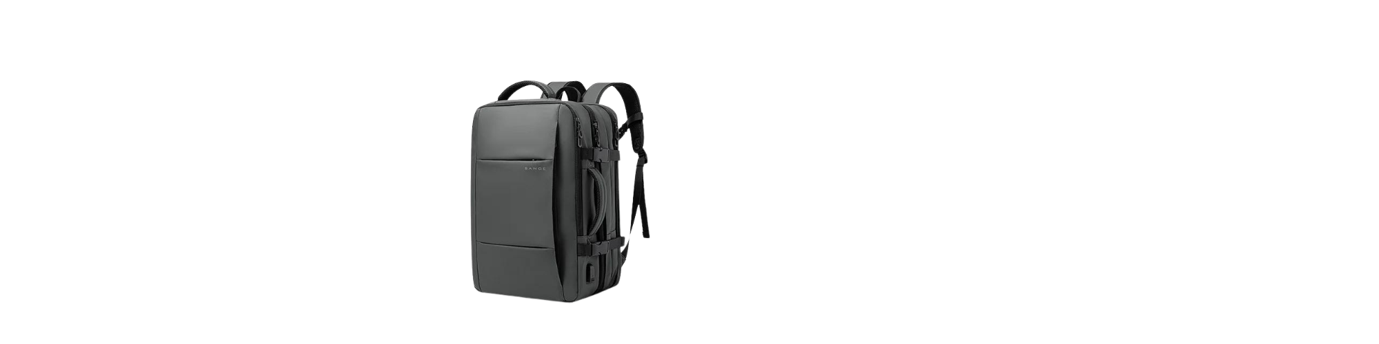  Sac à Dos BANGE Étanche pour Homme - Business, Voyage, École, USB, Grande Capacité, Extensible pour Ordinateur