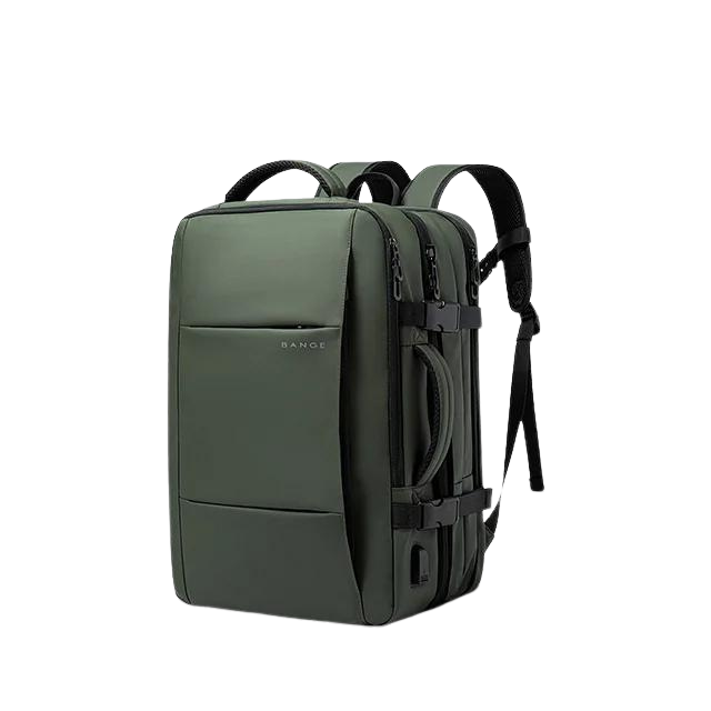 Waterproof Backpack for Men - Business, Travel, School, USB, Large Capacity, Expandable for 17.3 Computer 