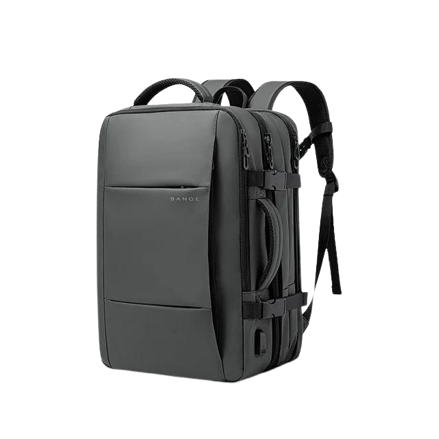 Waterproof Backpack for Men - Business, Travel, School, USB, Large Capacity, Expandable for 17.3 Computer 