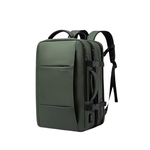 Waterproof Backpack for Men - Business, Travel, School, USB, Large Capacity, Expandable for 17.3 Computer 