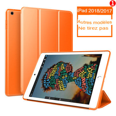 Housse de protection en silicone pour iPad orange