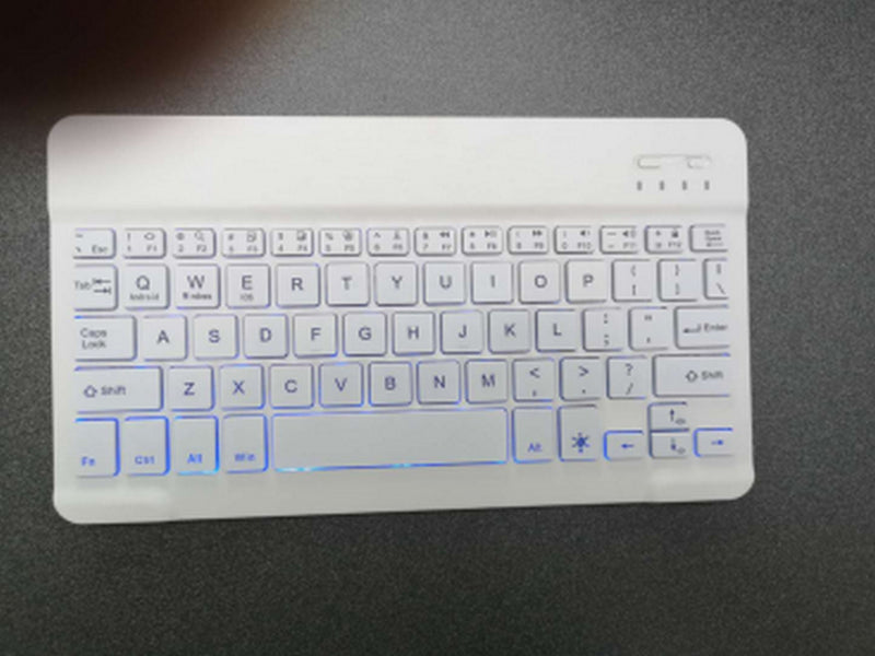 Mini clavier Bluetooth sans fil blanc