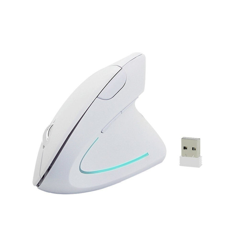 Souris sans fil ergonomique verticale pour un poignet sain et un jeu confortable sur ordinateur portable - 1600 DPI