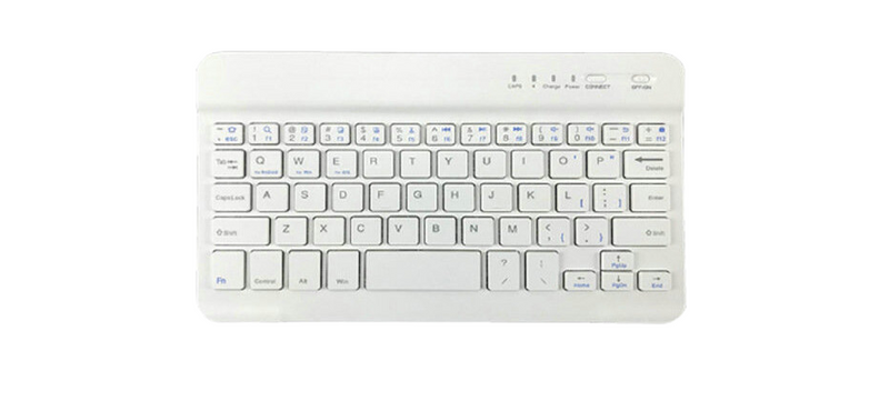 Mini clavier Bluetooth sans fil blanc