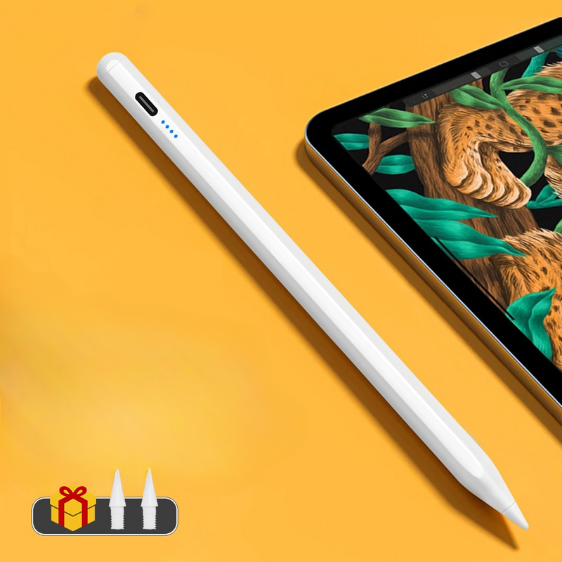 Stylo pour iPad avec rejet de paume et affichage de puissance