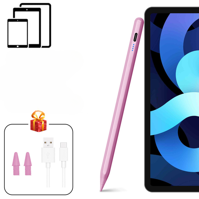 Stylo pour iPad avec rejet de paume et affichage de puissance